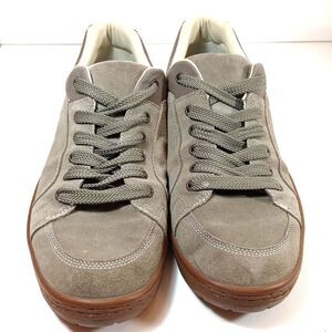 Simple Shoes OS-Suede Mens Size 13 Low Top Sneakers Taupe Grey Canvas Skate Shoe